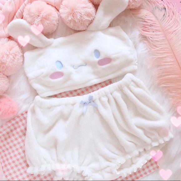 Other - Cinnamoroll Pajamas 🤍 Bra and Shorts Set